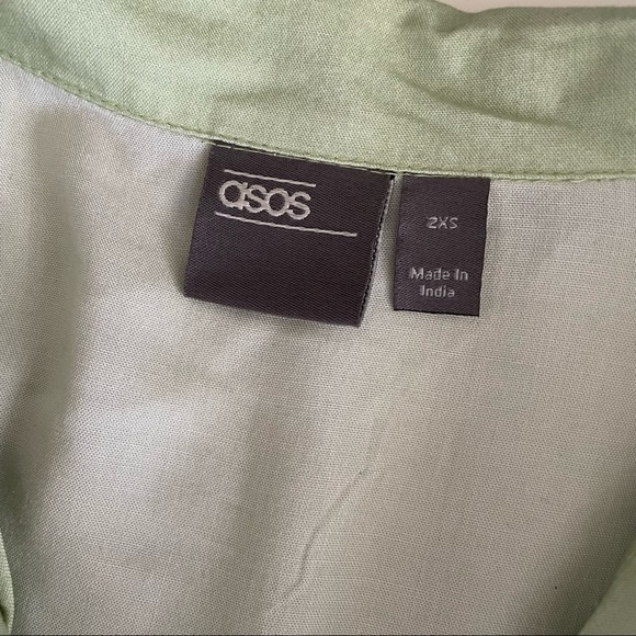 ASOS Men’s Relaxed Fit Zebra Print Short Sleeve Shirt Size XS - Picture 7 of 7